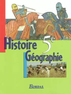 Couverture du produit · HISTOIRE GEOGRAPHIE 5E MANUEL