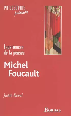 Couverture du produit · MICHEL FOUCAULT ; EXPÉRIENCES DE LA PENSÉE