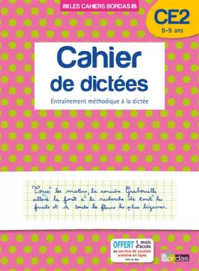Couverture du produit · Cahier de dictées CE2
