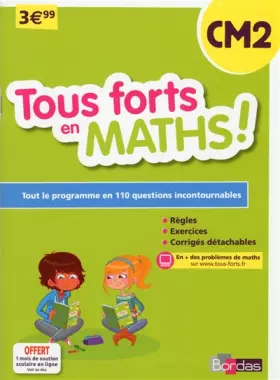 Couverture du produit · Tous forts en Maths CM2