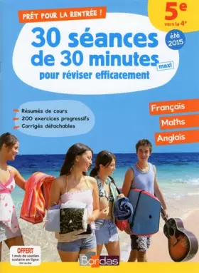 Couverture du produit · Cahier de vacances - Prêt pour la 4e