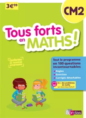 Couverture du produit · Tous forts en Maths CM2 - Nouveau programme 2016