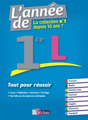 Couverture du produit · L'ANNEE DE 1ERE L