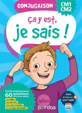 Couverture du produit · Ça y est, je sais ! Conjugaison CM1-CM2