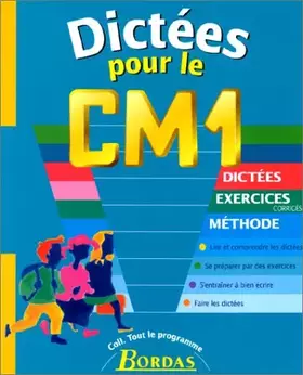 Couverture du produit · DICTEES CM1    (Ancienne Edition)