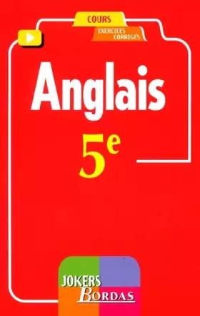Couverture du produit · ANGLAIS 5E (Ancienne Edition)