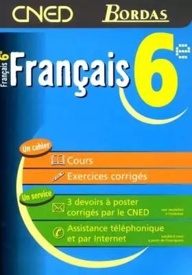 Couverture du produit · FRANCAIS 6E - CNED/BORDAS (Ancienne Edition)
