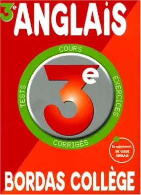 Couverture du produit · B.COLL. ANGLAIS 3E NP    (Ancienne Edition)