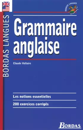 Couverture du produit · Grammaire Anglaise