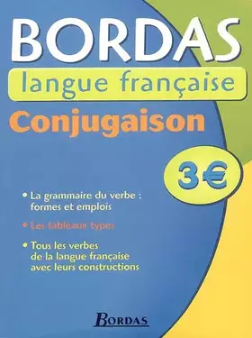 Couverture du produit · BLF - CONJUGAISON    (Ancienne Edition)