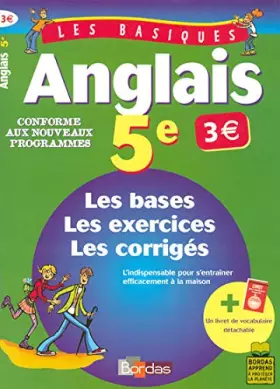Couverture du produit · LES BASIQUES - ANGLAIS 5E (Ancienne Edition)