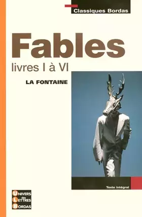 Couverture du produit · Fables : livres I à IV