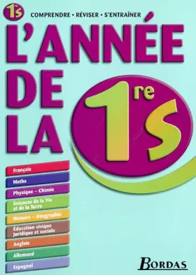 Couverture du produit · L'AD LA 1ERE S  (ancienne édition)