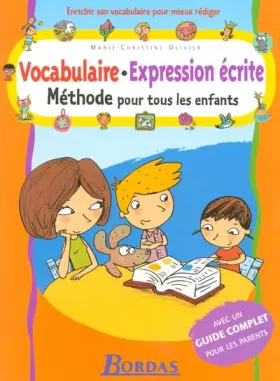 Couverture du produit · METHODE VOCAB EXPRESSION ECRIT