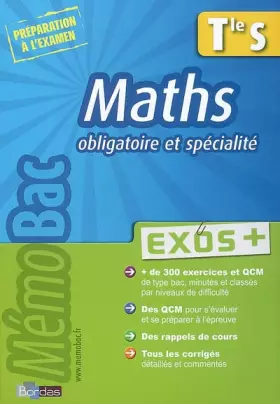 Couverture du produit · Maths Tle S : Exos +