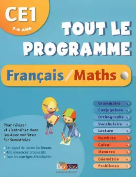 Couverture du produit · TOUT LE PROGRAMME CE1