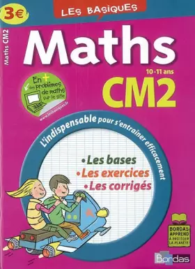 Couverture du produit · BASIQUES - MATHS CM2