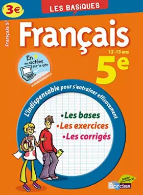 Couverture du produit · Français 5e
