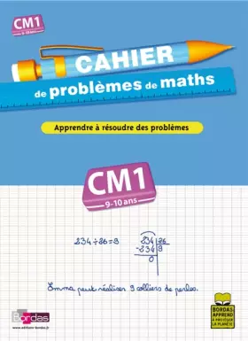 Couverture du produit · CAHIER PROBLEMES DE MATHS CM1