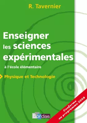 Couverture du produit · Enseigner les sciences expérimentales à l'école élémentaire