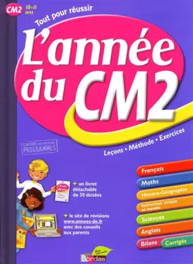 Couverture du produit · L'année du CM2 : 10-11 ans