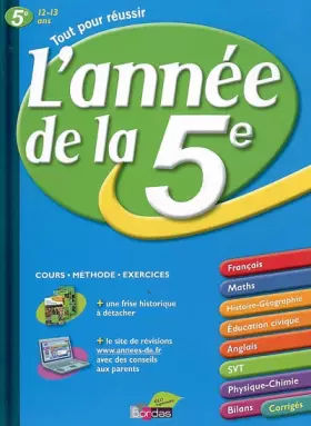 Couverture du produit · L'ANNEE DE 5E - (Ancienne édition)