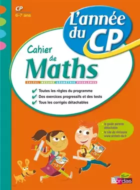 Couverture du produit · L'année du CP - Cahier de Maths