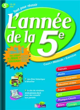 Couverture du produit · L'année de la 5e