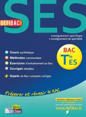 Couverture du produit · DEFIBAC SES TERM ES