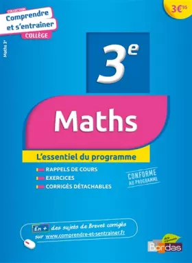 Couverture du produit · COMPRENDRE ENTRAINER MATHS 3E