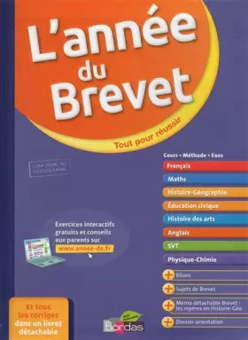 Couverture du produit · ANNEE DU BREVET 3E