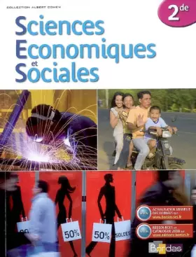 Couverture du produit · SCI ECO SOCIALES 2DE MANUEL 08