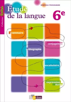 Couverture du produit · Épithète 6e * Étude de la langue