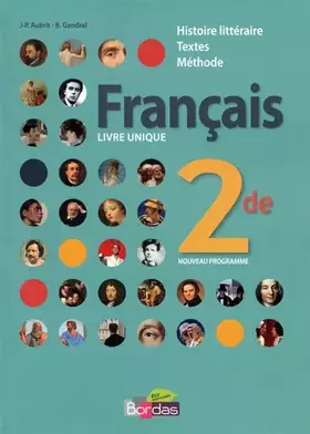 Couverture du produit · FRANCAIS 2DE ELEVE PT FORMAT