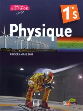 Couverture du produit · PHYSIQUE 1RE S ESPACE ELEV PF