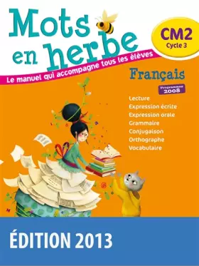 Couverture du produit · Mots en herbe CM2