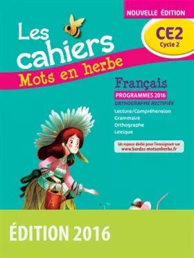Couverture du produit · Mots en herbe CE2