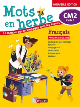 Couverture du produit · Mots en Herbe CM2