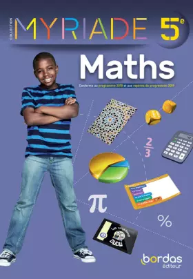 Couverture du produit · Myriade- mathématiques 5e