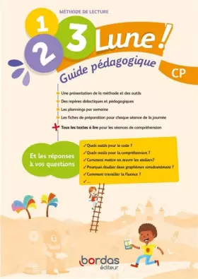 Couverture du produit · 1.2.3 Lune ! Méthode de lecture CP