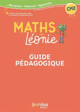 Couverture du produit · Les maths avec Léonie - CM2 - 2023 - Guide pédagogique