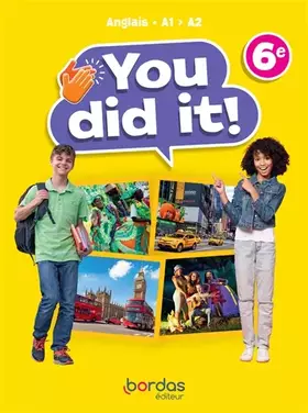 Couverture du produit · You did it! 6e