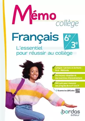 Couverture du produit · Mémo Collège Français