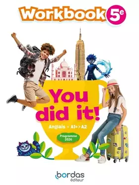 Couverture du produit · You did it! 5e