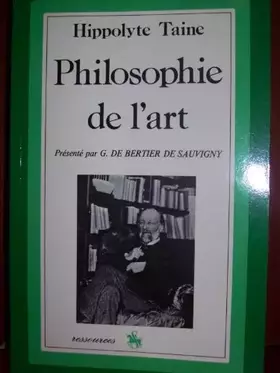 Couverture du produit · Philosophie de l'art