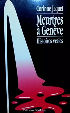 Couverture du produit · Meurtres à genève