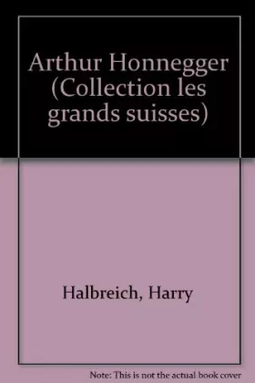 Couverture du produit · Arthur Honegger