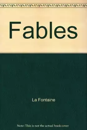 Couverture du produit · Fables : Livres I-VI
