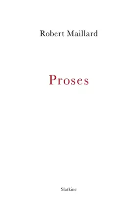 Couverture du produit · Proses (1954-2009)