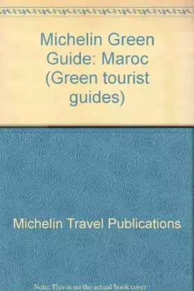 Couverture du produit · Michelin Green Guide: Maroc, 1993/545